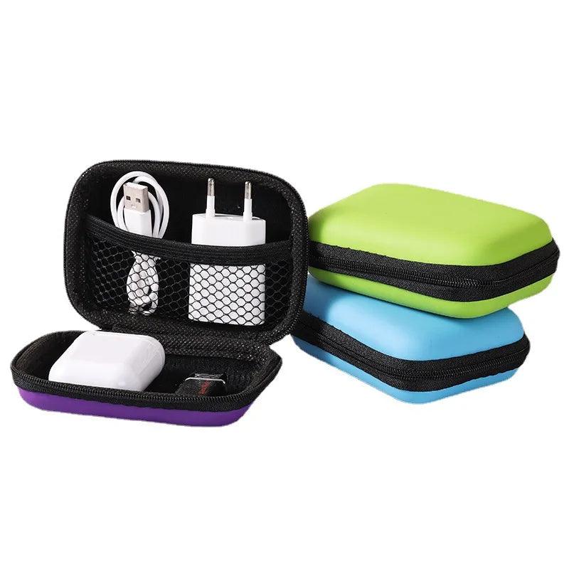 Travel Electronics Organizer Case with Zipper Closure - Compact and Durable Storage Solution  ourlum.com   