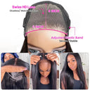 Malaysian Remy Hair Lace Front Wig Durable Natural Look