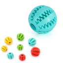 Silicone Interactive Bite-Resistant Dog Toy Ball for Small Dogs