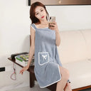 Womens Bath Towels Girls Wearable 140*85Cm Fast Drying Towel