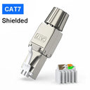 ZoeRax Toolless RJ45 Plug: High-Speed Cat Connector Solution  ourlum.com CAT7 STP CHINA 