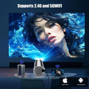 DITONG Hy300 Plus Projector 4K Android 1080P Full HD Mini