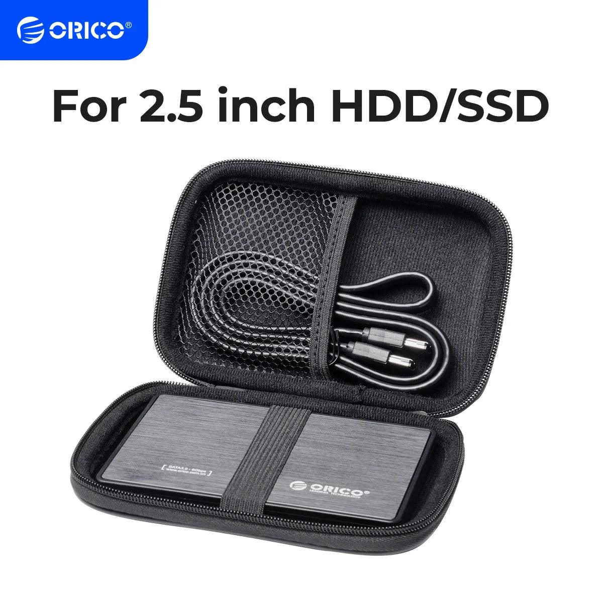 ORICO HDD Case: Stylish Portable Storage Solution for Hard Drives  ourlum.com   