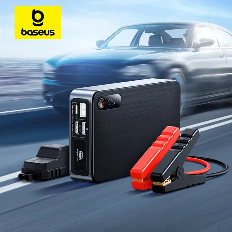 Baseus 1200A Car Jump Starter Power Bank 12000mAh Portable Battery Station For 2.5L/6L Car Emergency Booster Starting Device  ourlum.com   