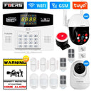 Smart WiFi GSM Alarm System with Remote Access LCD Display