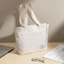 Canvas Laptop Tote Bag: Stylish and Shockproof Carry-All