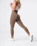 Contour Seamless Leggings Womens Butt Lift Curves Pink C6206