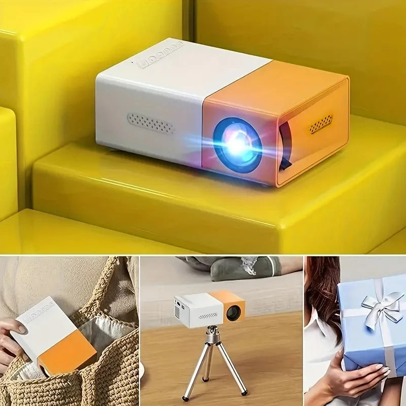 1PC-YG300 Mini Projector Home Cross border LED Portable Projector High Definition Manufacturer