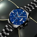 Sophisticated Stainless Steel Watch Set for Stylish Men