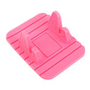 Silicone Car Phone GPS Holder Mat: Secure Dashboard Stand  ourlum.com Pink  