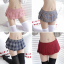 2022 Pleated Mini Skirt High Waist Harajuku Style Women