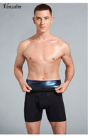 Compression Sauna Sweat Shorts Men Slimming Tummy Control