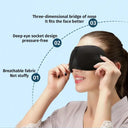 3D Contoured Cup Eye Mask: Ultimate Relaxation and Deep Rest for Men and Women