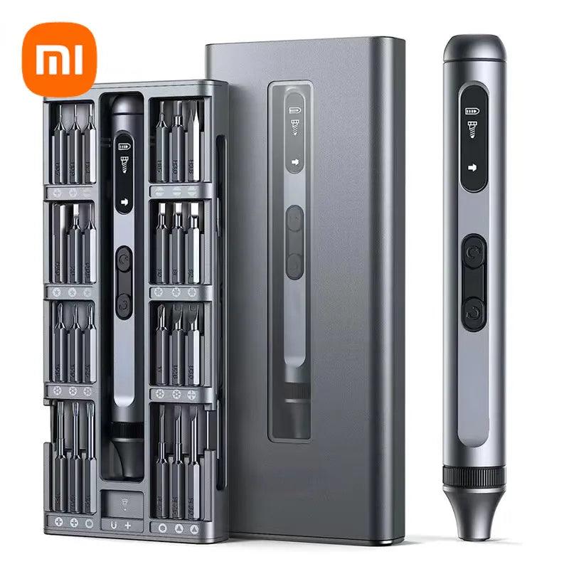 Xiaomi Precision Electric Screwdriver Set Silent and Durable Type-C Fast Charging Cordless Screwdriver Household Power Tool Set  ourlum.com   