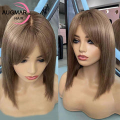 Customizable Brazilian Virgin Human Hair Lace Front Wig with Fast Shipping