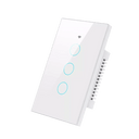 Smart Touch Light Switch: Remote Control, Voice Activated, Group Control & More  ourlum.com 3 Gang (White)  