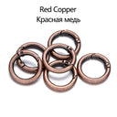 Metal O Ring Spring Clasps: DIY Jewelry Making Essentials