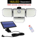 Solar Motion Sensor Security Light: Bright Floodlight Choice