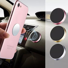 Magnetic Phone Mount: Secure Hold for iPhone, Samsung - Hands-Free Convenience