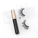 Magnetic Eyelashes Kit with Waterproof Eyeliner Reusable Lashes