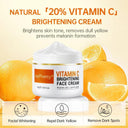 Vitamin C Brightening Face Cream: Dark Spots Removal & Skin Whitening  ourlum.com   