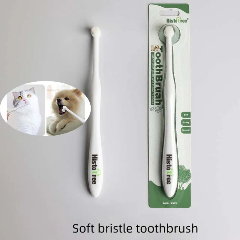 Pet Toothbrush for Fresh Breath & Oral Care - Small Pets Cleaning Tool  ourlum.com   