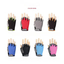 Half Finger Cycling Gloves for Men and Women - Anti-Slip