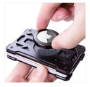 Badge Card Holder Carbon Fiber Wallet For Men Slim Design