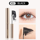 4D Silk Fiber Brown Mascara for Lengthening and Volumizing