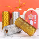 Glamorous Gold & Silver Crafting Cord for DIY Projects