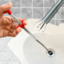 Kitchen Sink Cleaning Pipe Plunger Unclogger With Handle