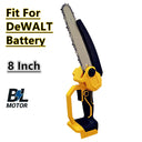 Cordless Brushless Chainsaw 8/6 Inch Wood Cutting Tool DeWALT