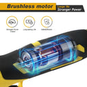 20V Battery Powered Electric Pruning Shears with Dual Batteries