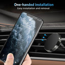 Magnetic Car Phone Holder: Secure Magnet Mount for iPhone Pro Max  ourlum.com   