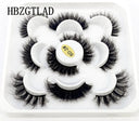 5-14Pairs Fluffy Lashes 10-25mm 3D Mink Lashes Long Thick Natural False Eyelashes Wholesale Lashes Vendors Makeup Mink Eyelashes  ourlum.com 5 pairs mix 8D02  