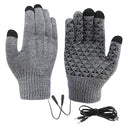 USB Heated Touchscreen Gloves for Winter Sports Activities