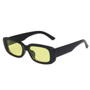 Chic Green Square Sunglasses for Stylish Hip Hop Trendsetters