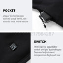 Winter Heated Underwear Set Women Men USB Electric Heating Jacket