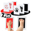 Baby Handprint Footprints Ink Pads Kit Capture Memories Safely