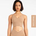 Nude Feel Seamless Sports Vest for Ultimate Active Comfort