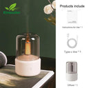 Portable Aroma Diffuser: Relaxation Set with Night Light & USB Humidifier  ourlum.com B Beige 120ml  