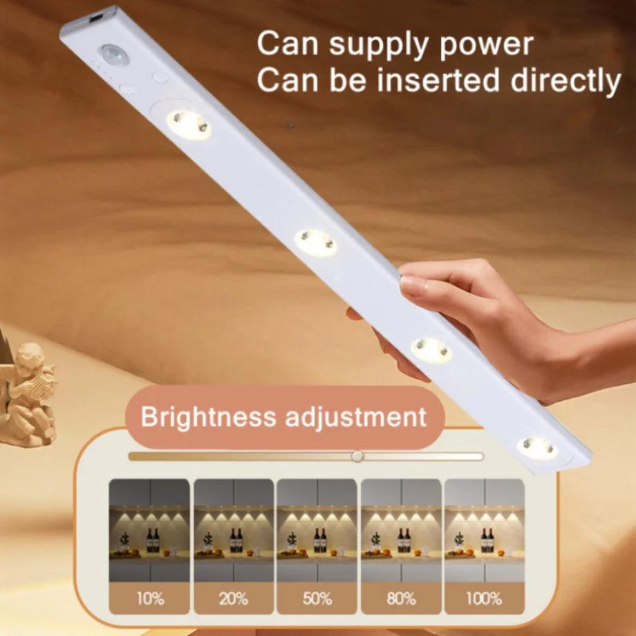 Motion Sensor LED Under Cabinet Light Kit with Adjustable Color Temperature  ourlum.com   