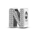 26 Letters Charm Beads Fit For Pandora 925 Silver Bracelet