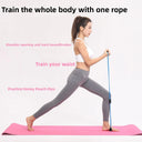 Foam-Handled Resistance Bands for Home Fitness Use Set