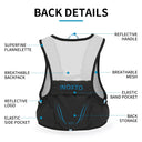 Ultra-Lightweight Hydration Vest Backpack for Running Biking and Hiking 2.5L Capacity by INOXTO