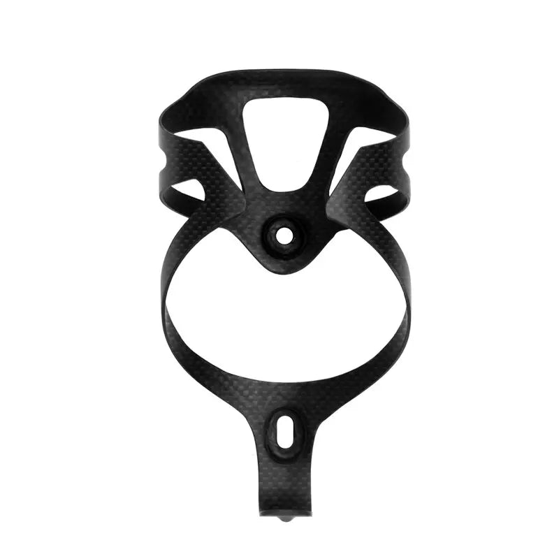 Lightweight 3K Carbon Fiber Bicycle Bottle Cage Holder Set of 2 for Road and Mountain Bikes - Matte Finish, Only 18g Each