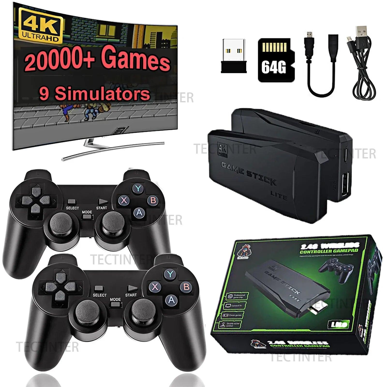 M8 Retro Gaming Console: Ultimate 4K HD Experience & Wireless Controllers  ourlum.com   