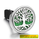 Tree of Life Refillable Car Air Freshener Clip Diffuser