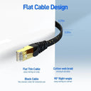 AMPCOM CAT7 Ethernet Cable for High-Speed Reliable Connections