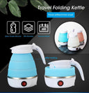 0.6L Mini Folding Kettle Portable Water Heater 600W Travel